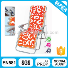 Colorful folding recliner sun lounger with cheap price